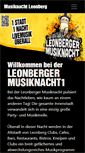 Mobile Screenshot of musiknacht-leonberg.de